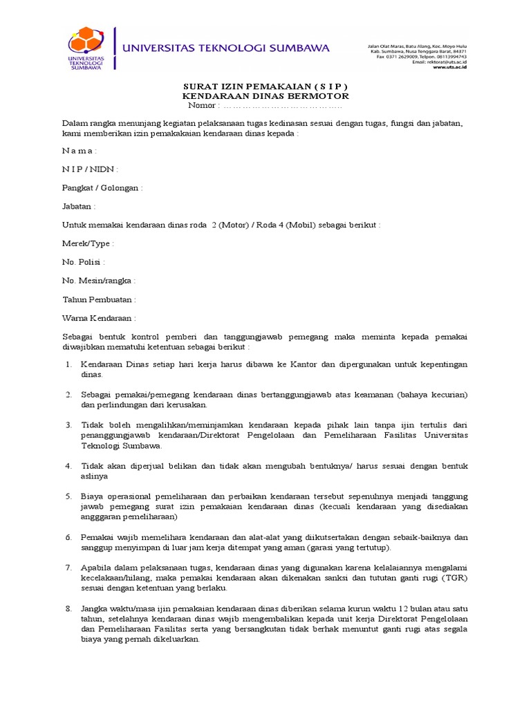Sosialisasi aturan penggunaan kendaraan dinas