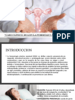 Caso Clínico: Hua en La Pubertad Y Adolescencia