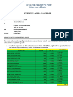 Informe Agencia Jauja 2