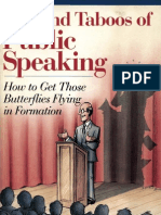 Dos and Taboos of Public Speaking