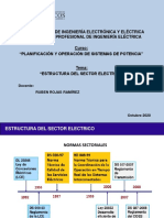 Facultad de Ingeniería Electrónica Y Eléctrica Escuela Profesional de Ingeniería Eléctrica