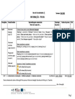 Informação - Prova - Writing - 3rd Grade - 3 RD