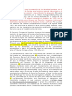 El Sistema Europeo para La Protección de Los Derechos Humanos