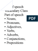 Part of Speech Firlya