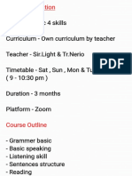 Basic 4 Skills Course Outline - 220119 - 225738