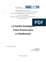 La Gestion Estrategica (Lunes 17 de Octubre de 2022)