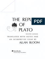Book Platos Republic Trans Bloom - Text