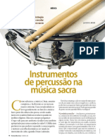 MOURA, Ozeas C. Instrumentos de Percussão Na Música Sacra. Revista Adventista. Dezembro de 2009. P. 14