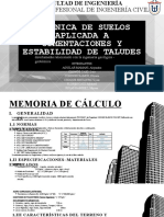 Trabajo Del Curso de Cimentaciones