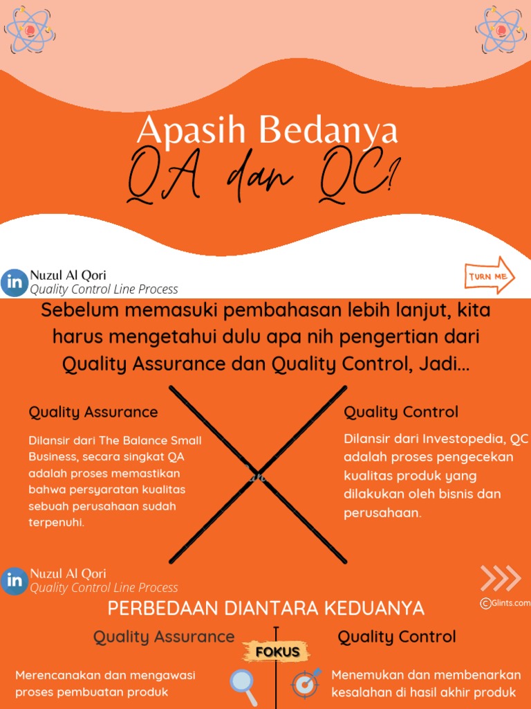 Perbedaan QA Dan QC by Nuzul Al Qori | PDF