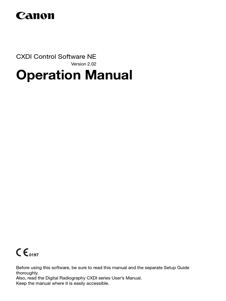 NE 2.02 Operation Manual | PDF | Software | Trademark