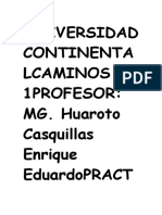 Universidad Continentalcaminos 1profesor