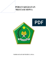 Laporan Kegiatan Prestasi Siswa - PDF