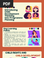 Introducing Child Development Thinking Into Program Planning