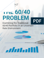 The 60-40 Problem - Examining The Traditional 60-40 Portfolio in An Uncertain Rate Environment
