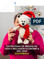 Estrategia de Medio de Vida e Inclusión Económica 2021-2023