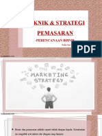 Teknik Dan Strategi Pemasaran