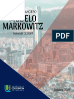 Informe Financiero Markowitz