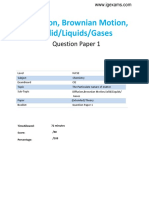 1.1 Diffusion Brownian Motion Solidsliquidsgases QP - Igcse Cie Chemistry - Extended Theory Paper
