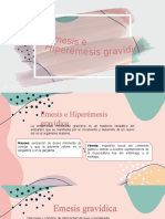 Emesis e Hipermesis Gravídica Bosquejo
