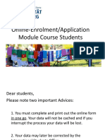 Instruction Online Enrolment SoSe2021 Module Course