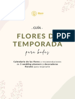 Guía Flores de Temporada para Bodas - Blom Market