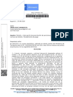 Tránsito - Interrupción de Prescripción de Sanciones Por Violación de Normas de Tránsito - Mandamiento de Pago. 20201340489501 OMAR RUIZ GRANADOS