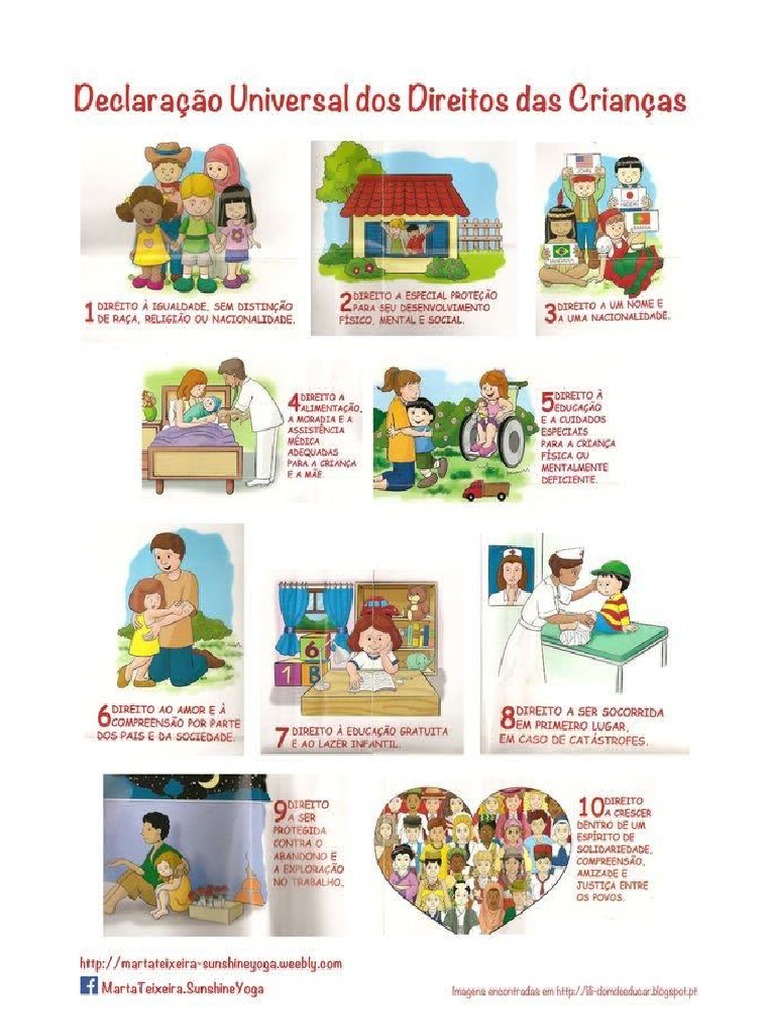 Os Dez Direitos Das Crianças | PDF