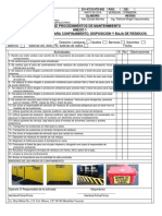 Ite-002, Manejo, Confinamiento de Residuos Peligrosos Del Taller Eléctrico