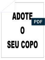 Adote o Seu Copo