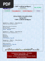 CS607 FinalTerm MCQs