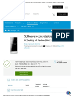 PC Desktop HP Pavilion 500-212la Descargas de Software y Controladores - Soporte Al Cliente de HP®