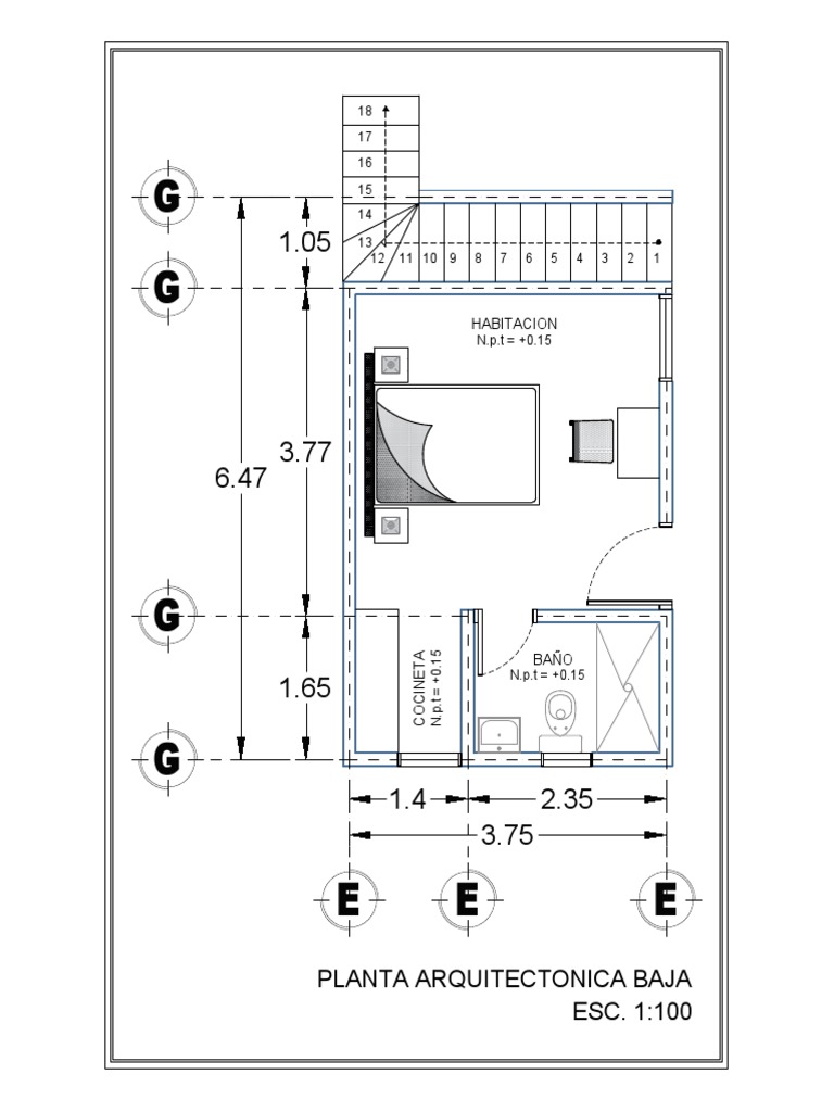 Planta Arq Casa Jefa Maurcio | PDF