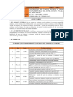 Informe de produccion del 15 al 30 de septiembre