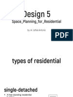 Design 5 Week 3 Types of Residential