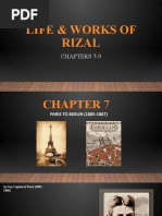 Life Works of Rizal CHAPTER 7