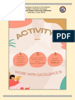 Activity 1 - BOSH