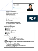 CV of MD Yousuf Hasan