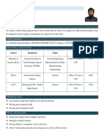 CV of Md. Rakibul Islam