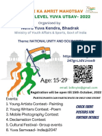 Yuva Utsav Posters