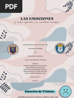Mapa Corporal de las Emociones | PDF | Las emociones | Amor