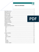 Manual Del Uso de MS Excel