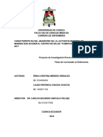 Proyecto de Investigación