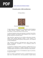 Manuale Pratico Della Meditazione (Massimo Scaligero