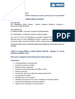 Profundización 2022 Terapia EMDR en ABUSO SEXUAL INFANTIL