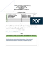 HT7. Planteamiento Del Problema de Investigacion