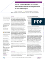 Predictors of Increase Chronicity Index at Repeat Biopsy in LN - En.es