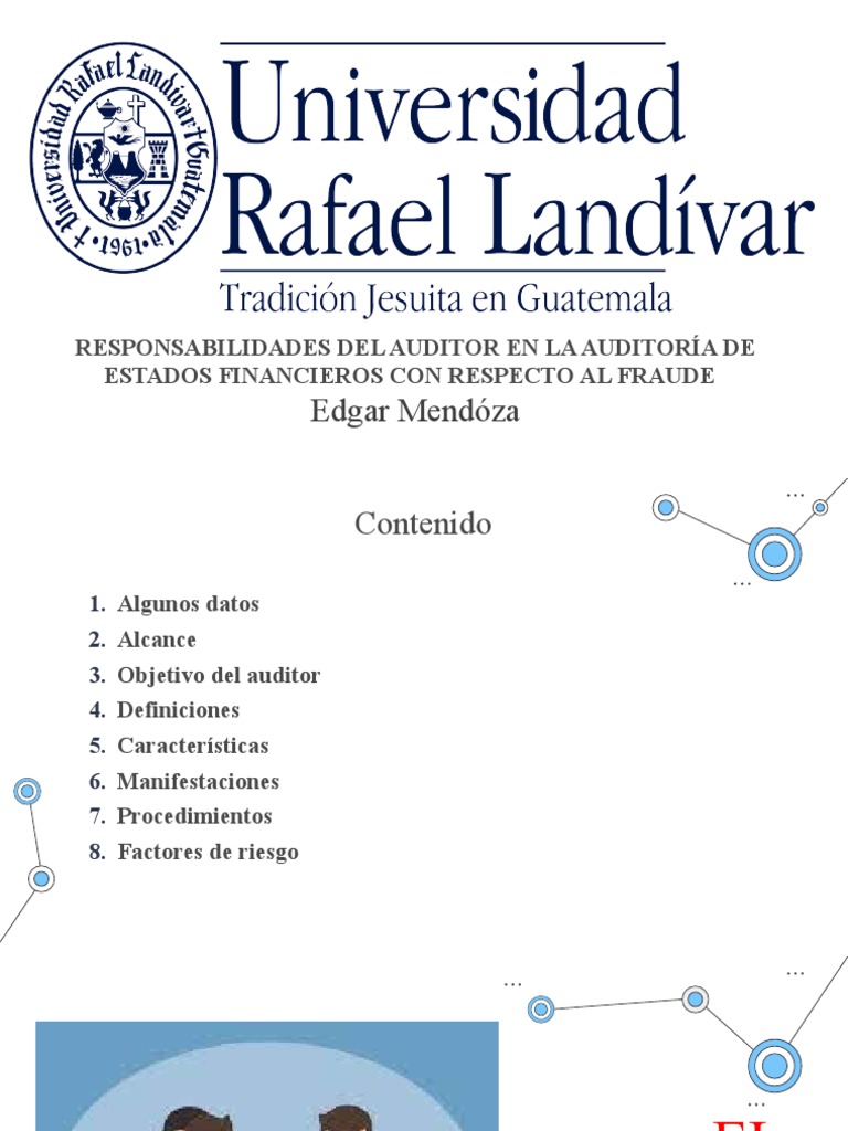240 Fraude y Error | PDF | Auditoría | Estado financiero