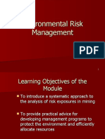 Environmental Risk Assesment