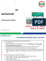 Sos Kebijakan Penjaminan Obat Luar Paket - 5 Oktober 2020